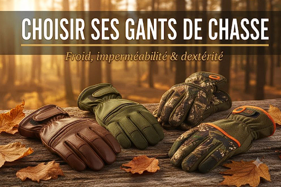Comment choisir ses gants de chasse : froid, imperméabilité et dextérité