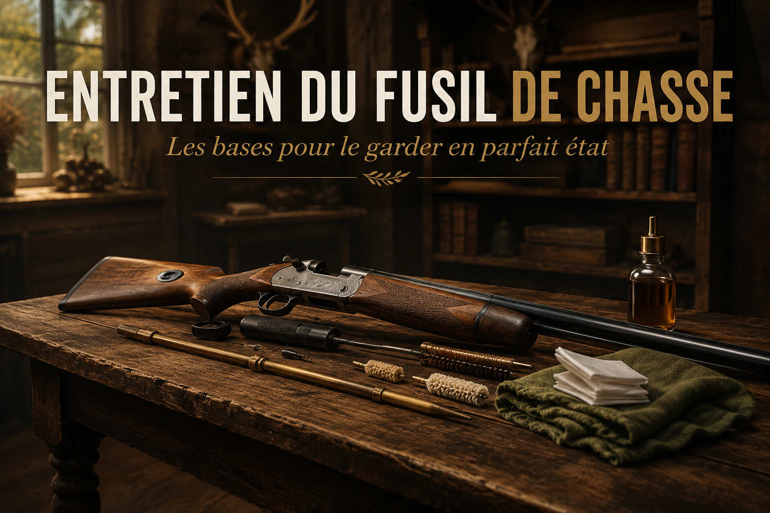 Entretien du fusil de chasse : les bases pour le garder en parfait état