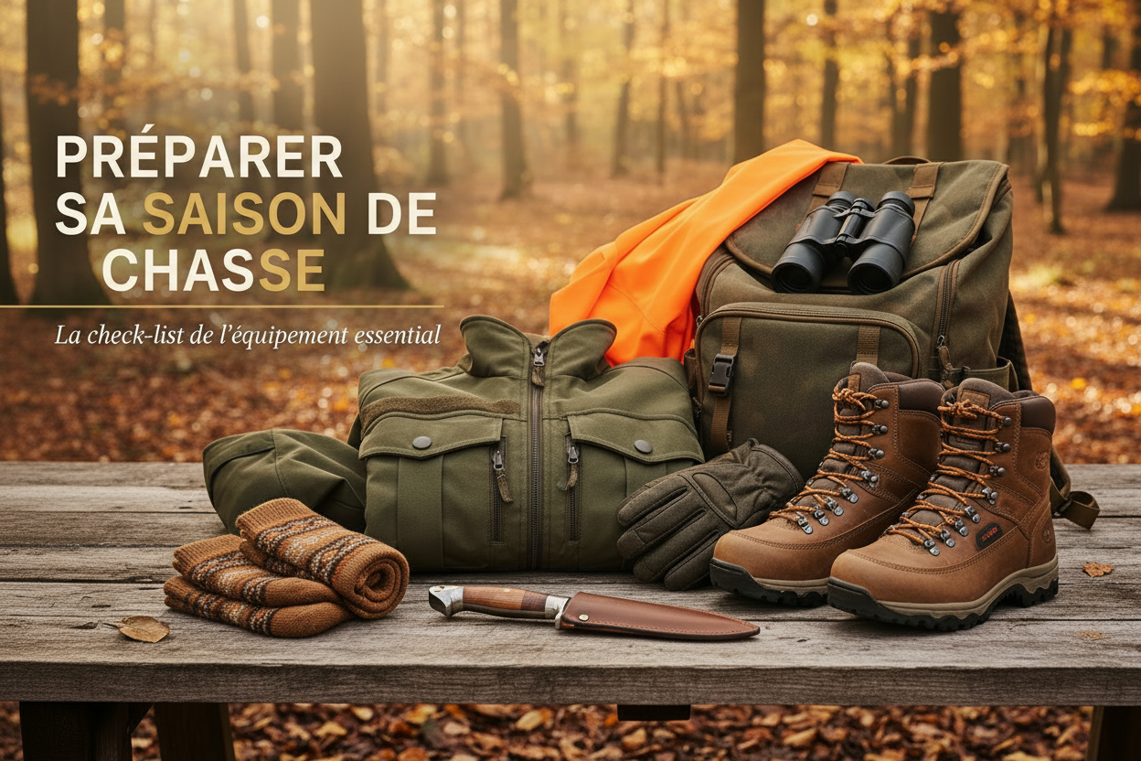 Préparer sa saison de chasse : la check-list de l'équipement essentiel