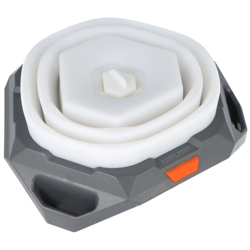 NEBO GALILEO™ AIR 500 NEB-LTN-1008-G lampe de camping LED de  1000 lumens, rechargeable via USB-C, pliable et très légère
